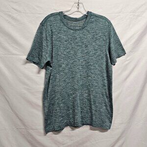 Lululemon Time to Get Dirty Get Outside Get Sweaty Men Size M Green
